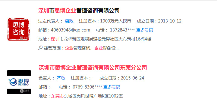 深圳思博企業(yè)咨詢(xún)管理有限公司