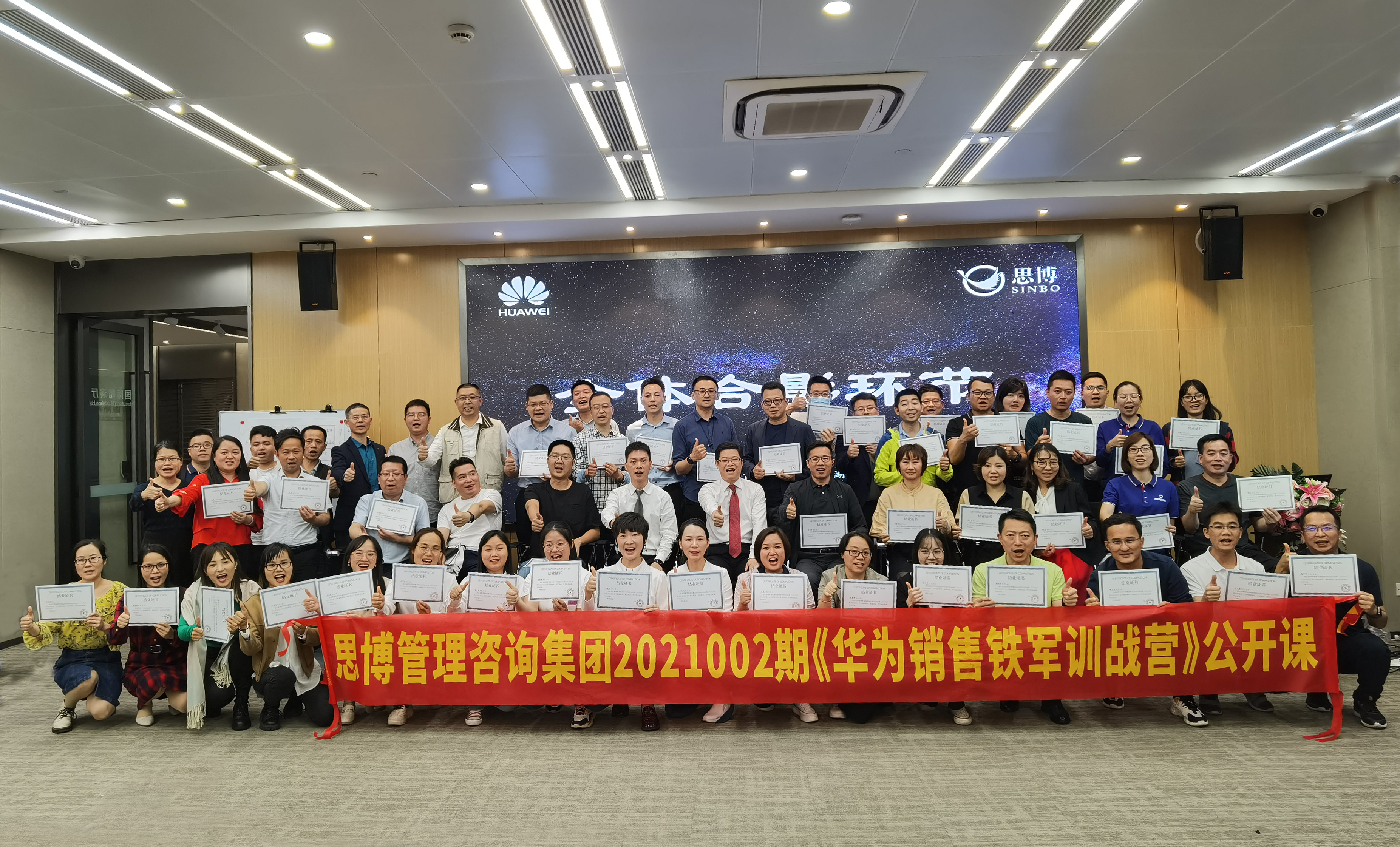 課程回顧|思博管理咨詢集團(tuán)2021002期《華為銷售鐵軍訓(xùn)戰(zhàn)營(yíng)》公開課